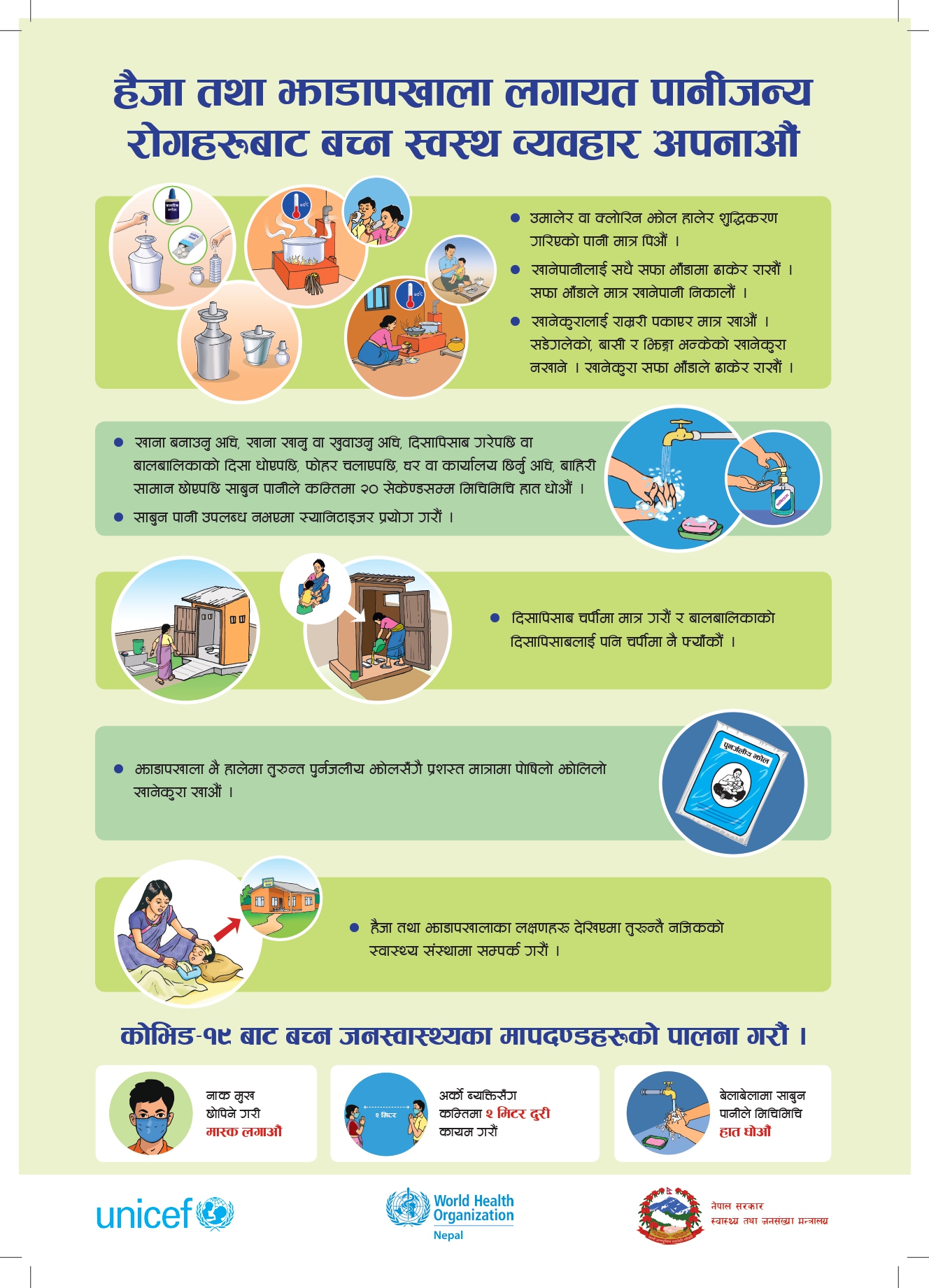 Important notice about Cholera