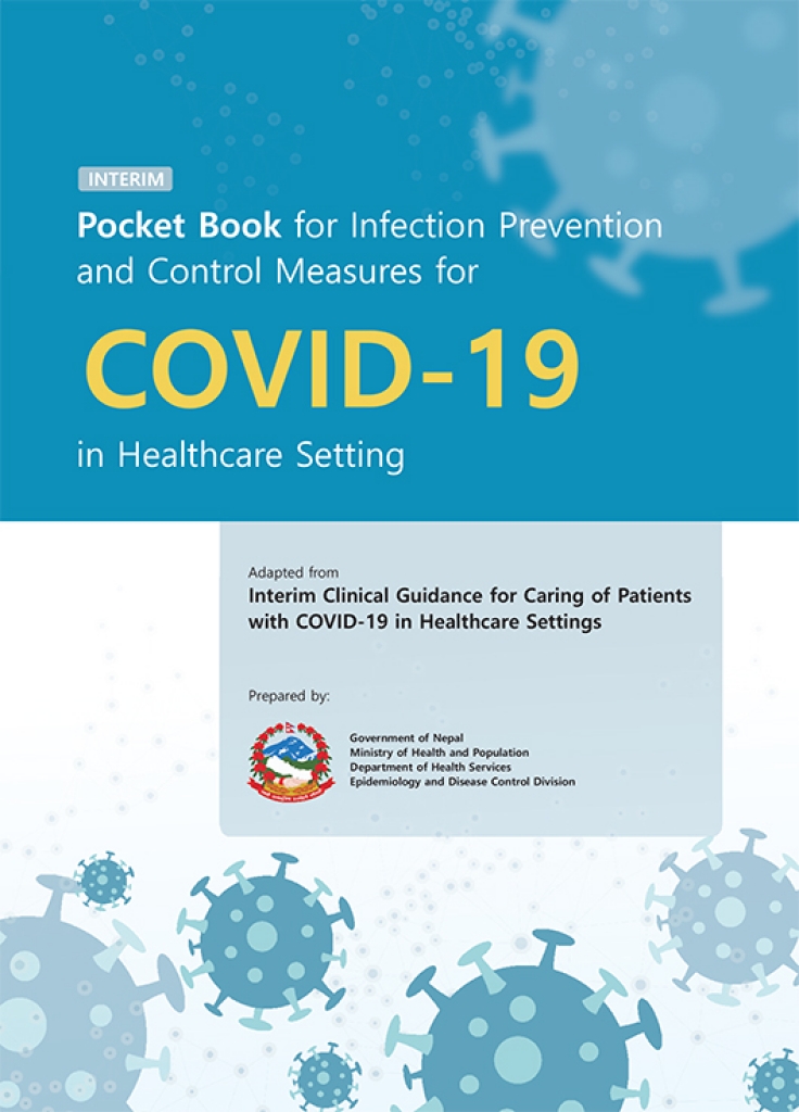 Pocket book for Infection Prevention and Control Measures for COVID-19 in Healthcare Setting