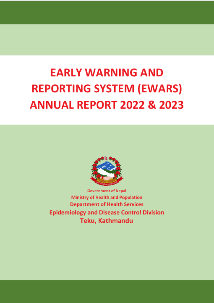 EARLY WARNING AND REPORTING SYSTEM (EWARS) ANNUAL REPORT 2022 & 2023