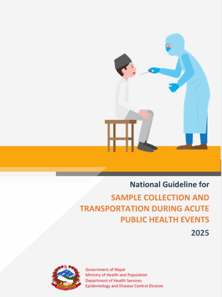 National Guideline for Sample Collection And Transportation During Acute Public Health Events, 2025